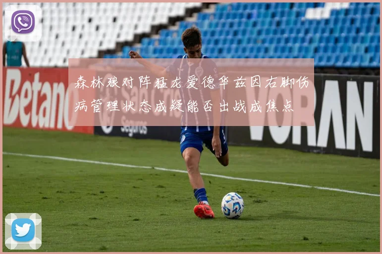 森林狼对阵猛龙爱德华兹因右脚伤病管理状态成疑能否出战成焦点